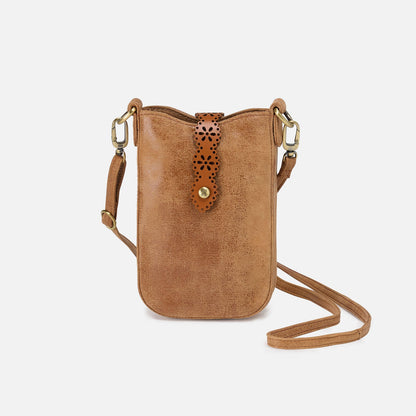 HOBO Recommended - Tabby Phone Crossbody In Buffed Leather - Whiskey