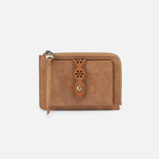HOBO Value - Tabby Zip Medium Wallet In Buffed Leather - Whiskey